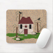 Primitives Hausmauspad Mousepad (Mit Mouse)