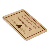 Primitives Herz Kitchen Magnet (Rechte Seite)