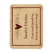 Primitives Herz Kitchen Magnet (Vertikal)