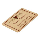 Primitives Herz Kitchen Magnet (Linke Seite)