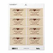 Primitives Länderherzenzeichen (Vorne)