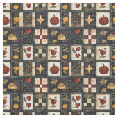 Primitives Quiltmuster für den Herbst | Ernte Stoff (Muster)