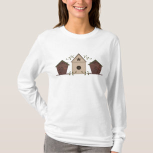 Primitives Vogelhäuschen-Shirt T-Shirt