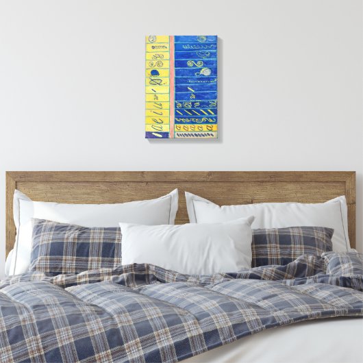 Primordial Chaos 13 | Hilma af Klint | Leinwanddruck (Insitu (Schlafzimmer))