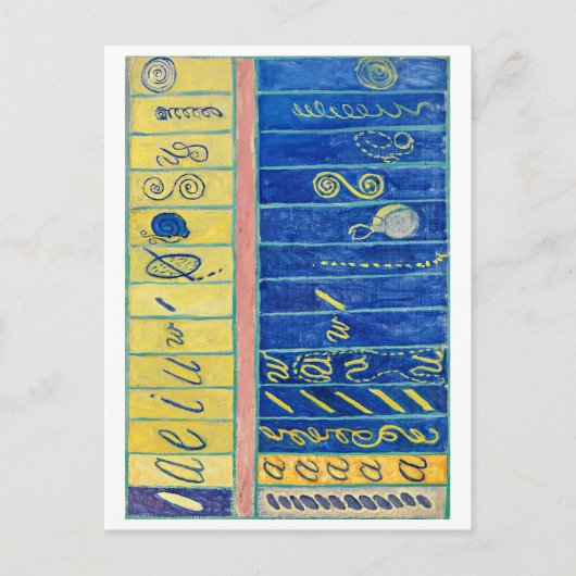 Primordial Chaos 13 | Hilma af Klint | Postkarte (Vorderseite)