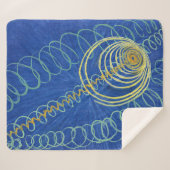 Primordial Chaos 16 | Hilma af Klint | Sherpadecke (Vorderseite (Horizontal))