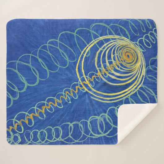 Primordial Chaos 16 | Hilma af Klint | Sherpadecke (Vorderseite (Horizontal))