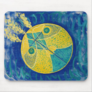 Primordial Chaos, 1906-1907 von Hilma af Klint Mousepad
