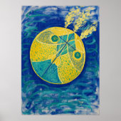 Primordial Chaos, 1906-1907 von Hilma af Klint Poster (Vorne)