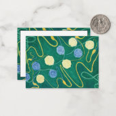 Primordial Chaos, Gruppe 1, Nr. 14 von Hilma af Kl Mitteilungskarte (Vorderseite/Rückseite Beispiel)