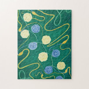 Primordial Chaos, Gruppe 1, Nr. 14 von Hilma af Kl Puzzle