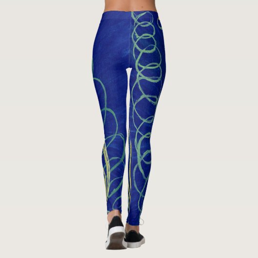 Primordial Chaos von Hilma af Klint Leggings (Rückseite)