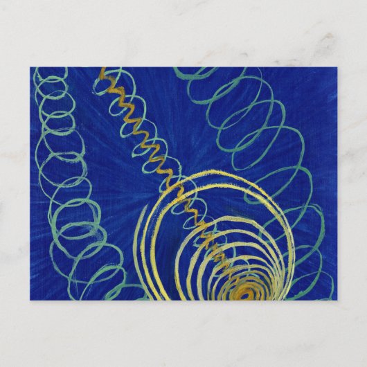 Primordial Chaos von Hilma af Klint Postkarte (Vorderseite)