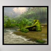 Primordischer See Poster (Vorne)