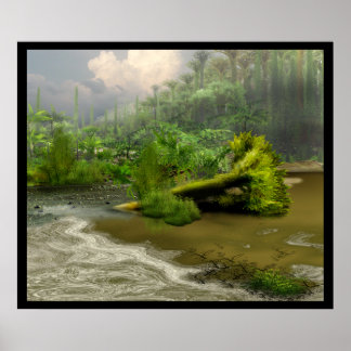 Primordischer See Poster