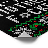 Primotees Uni-adults Black Christmas - Small - Lon Poster (Ecke)