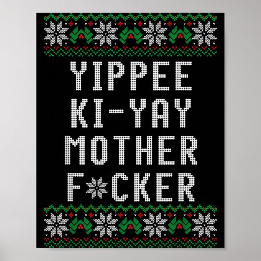 Primotees Uni-adults Black Christmas - Small - Lon Poster (Vorne)