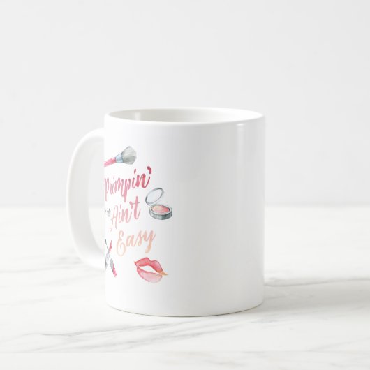 Primpin ist nicht einfach kaffeetasse (Vorderseite Links)