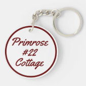Primrose #22, Days Hütten Schlüsselanhänger (Rückseite)