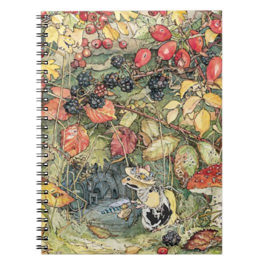 Primrose am Eingang der Tunnels Spiral Notizblock (Vorderseite)