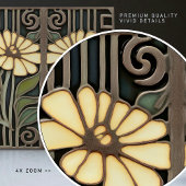 Primrose Art Deco florale Wand Dekoration Jugendst Fliese