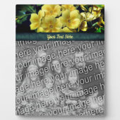 Primrose Blume Fügen Sie Ihr eigenes Foto Personal Fotoplatte (Vorderseite)