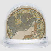 Primrose by Alphonse Mucha Schneekugeln (Vorderseite)