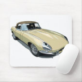 Primrose E Type Roadster Mousepad (Mit Mouse)