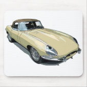 Primrose E Type Roadster Mousepad (Vorne)