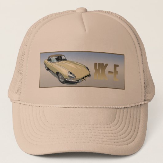 Primrose E Type Roadster Truckerkappe (Vorderseite)