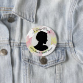 Primrose-Gedenkfoto-Button Button (Beispiel)