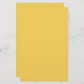 Primrose Gelbe Farbe Briefpapier (Vorne/Hinten)
