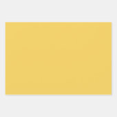 Primrose Gelbe Farbe Geschenkpapier Set (Vorderseite 2)