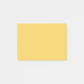 Primrose Gelbe Farbe Post-it Klebezettel (Vorderseite)