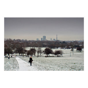 Primrose Hill Camden London Cityscape UK Poster