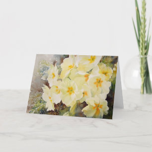 Primrose Posy Karte