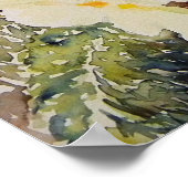 Primrose Posy Poster (Ecke)