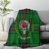 Primrose Schottischer Clan-Tartan-Wappen Fleecedecke