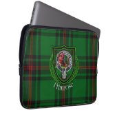 Primrose Scottish Clan Tartan & Crest Laptopschutzhülle (Vorne Rechts)