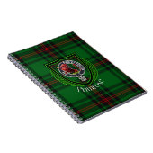 Primrose Scottish Clan Tartan & Crest Notizblock (Rechte Seite)