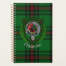 Primrose Scottish Clan Tartan & Crest Planer