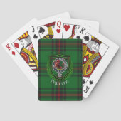 Primrose Scottish Clan Tartan & Crest Spielkarten (Rückseite)