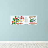 Primrose Sugar Corn LabelHoopeston, IL Leinwanddruck (Insitu (Holzboden))