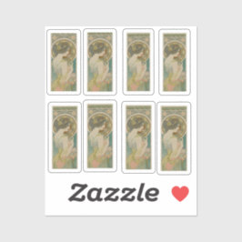 Primrose von Alphonse Mucha (1899) Aufkleber