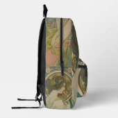 Primrose von Alphonse Mucha (1899) Bedruckter Rucksack (Links)