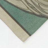 Primrose von Alphonse Mucha (1899) Fleecedecke (Ecke)