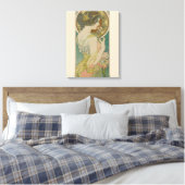 Primrose von Alphonse Mucha (1899) Leinwanddruck (Insitu (Schlafzimmer))