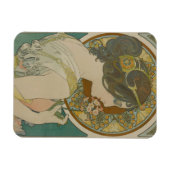 Primrose von Alphonse Mucha (1899) Magnet (Horizontal)