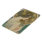 Primrose von Alphonse Mucha (1899) Magnet (Linke Seite)