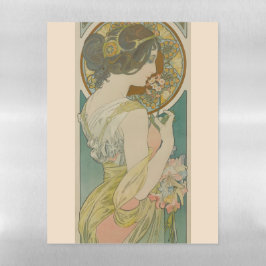 Primrose von Alphonse Mucha (1899) Magnetisches Trockenlöschblatt